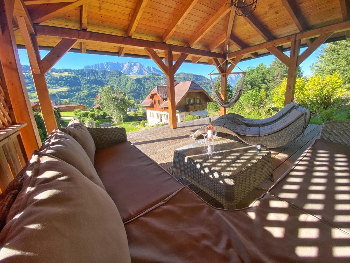 Ferienhaus Schaller Am Galsterberg Pruggern Dış mekan fotoğraf